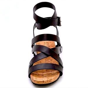 Rebecca Minkoff Black Strappy Sandals- NWT